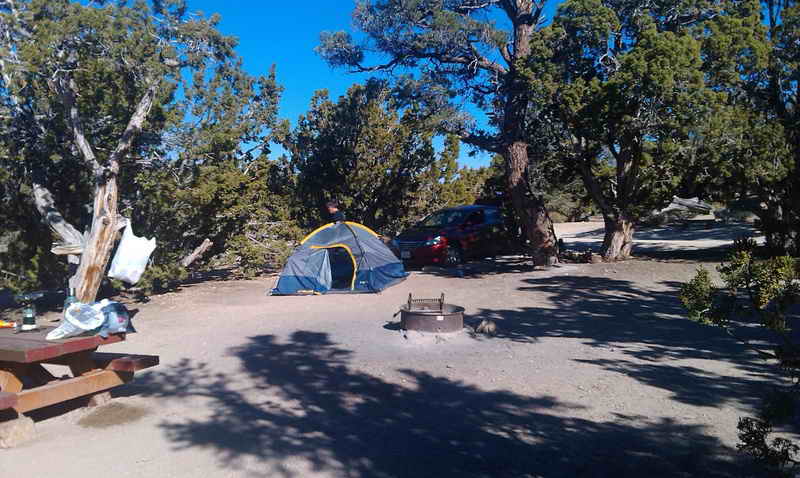 Палатка кемпинга в Калифорнии